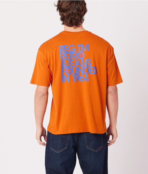 LUCAS T-SHIRT, ORANGE