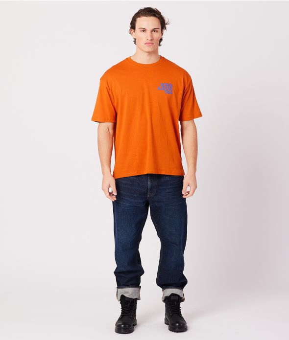 LUCAS T-SHIRT, ORANGE