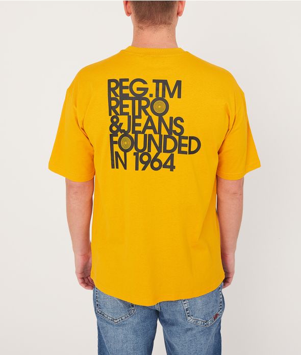 LUCAS T-SHIRT, YELLOW