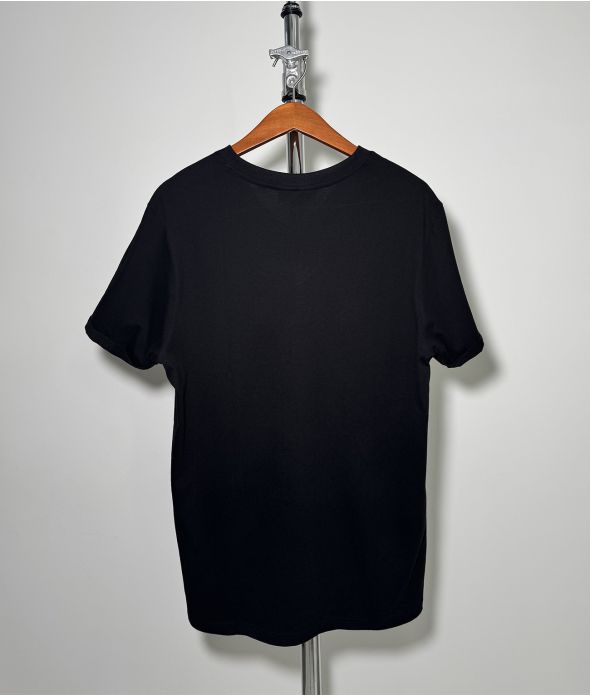 NATE V-NECK T-SHIRT, BLACK