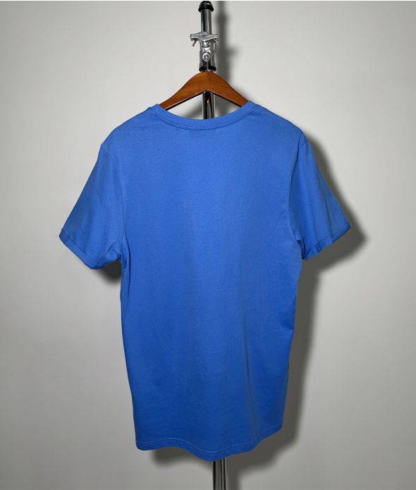 NATE V-NECK T-SHIRT, LIGHT BLUE