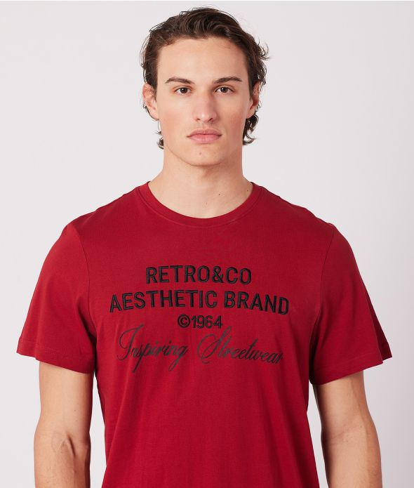 RAYMUS T-SHIRT, BURGUNDY