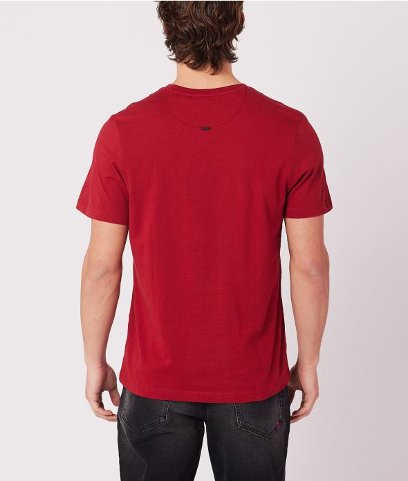 RAYMUS T-SHIRT, BURGUNDY