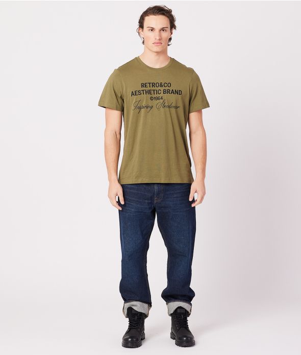 RAYMUS T-SHIRT, KHAKI
