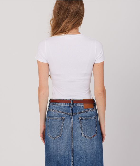 ANNIE T-SHIRT, WHITE