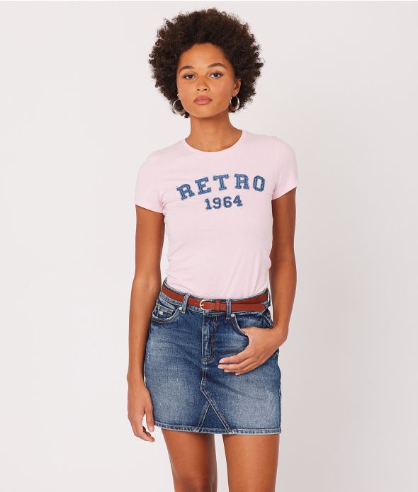 DITA T-SHIRT, LIGHT PINK