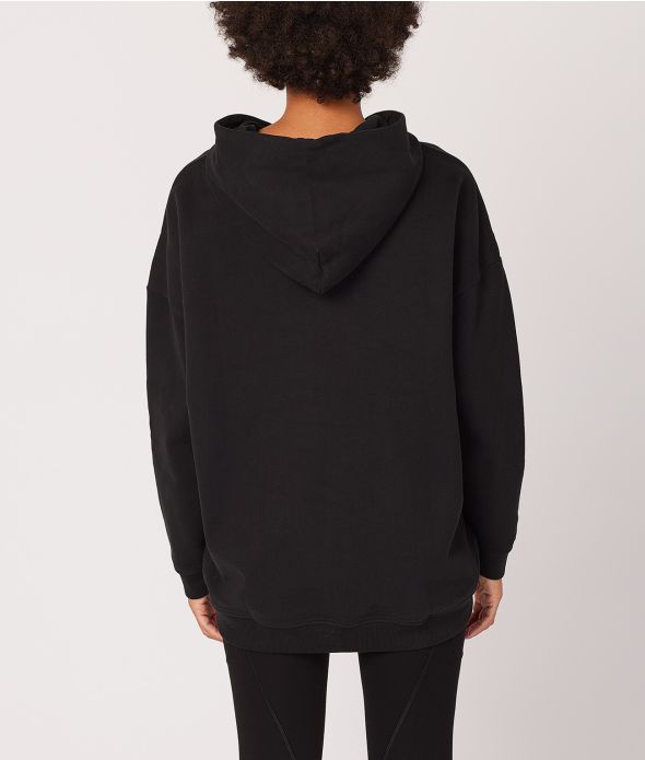 DITA HOODIE JOGGING TOP, BLACK