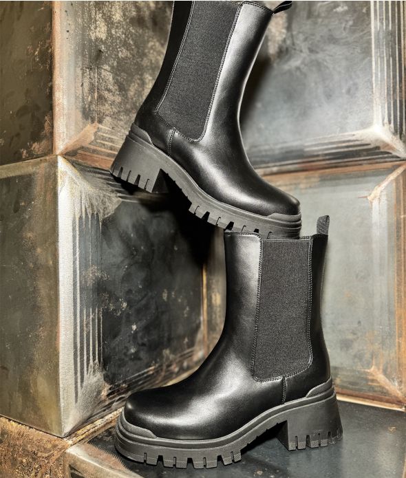 DIANA BOOTS BOOTS, BLACK
