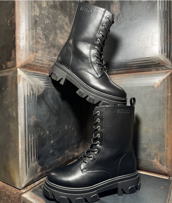 MILAGROS BOOTS BOOTS, BLACK