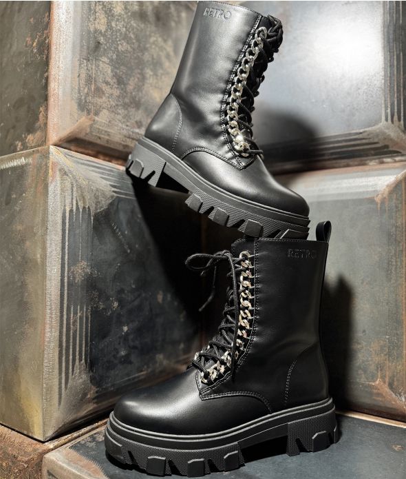 NAVA BOOTS BOOTS, BLACK