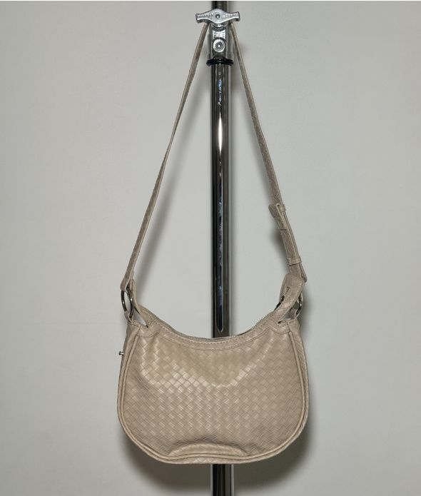 HAILEY HOBO BAG BAG, BEIGE