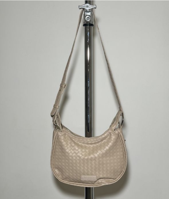 HAILEY HOBO BAG BAG, BEIGE