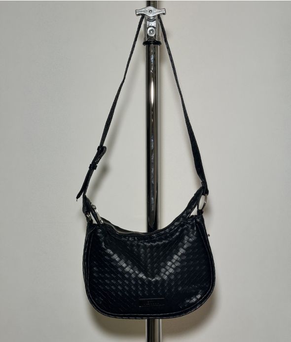 HAILEY HOBO BAG BAG, BLACK