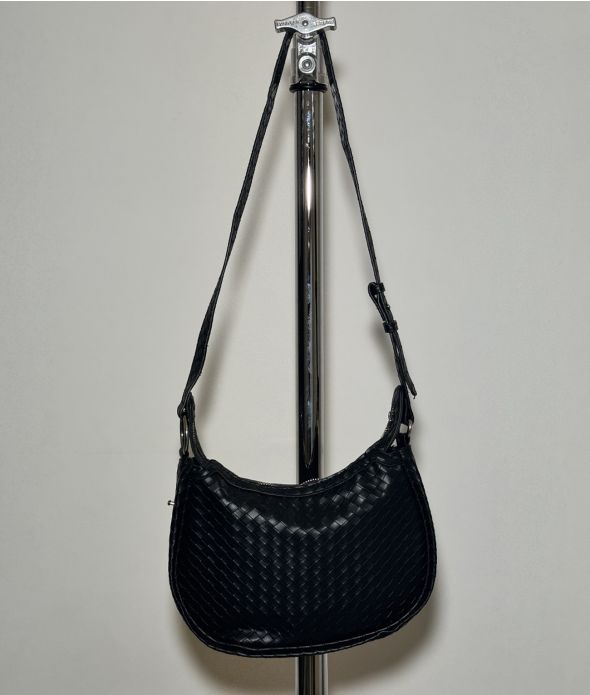 HAILEY HOBO BAG BAG, BLACK
