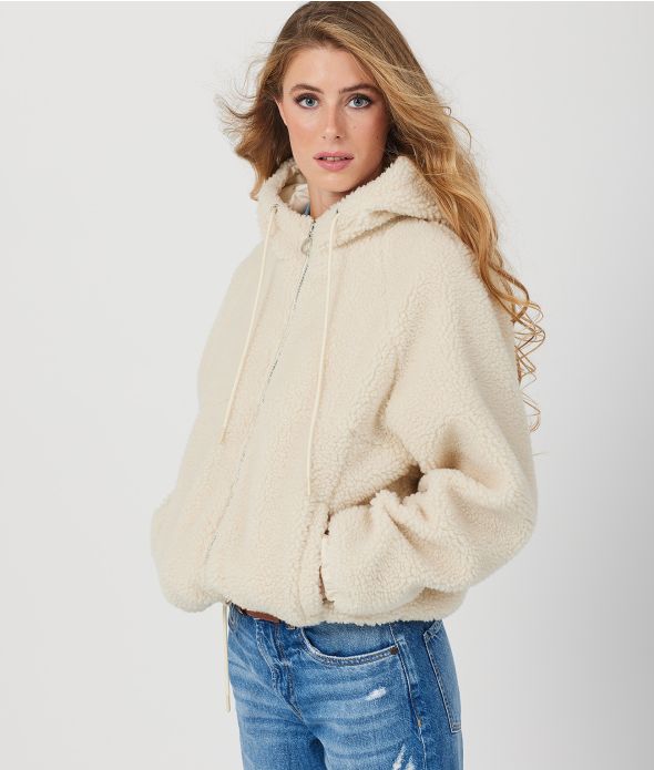FLEUR JACKET, BEIGE