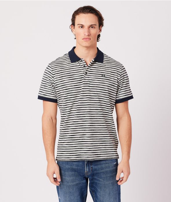 ERZO POLO, BLUE STRIPED