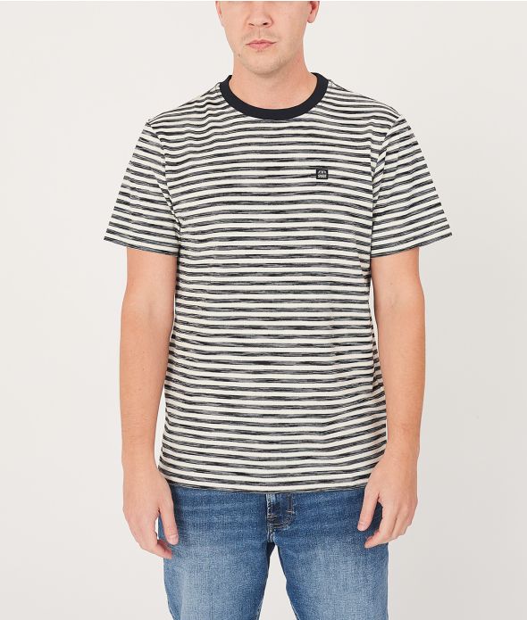 ERZO T-SHIRT, BLUE STRIPED