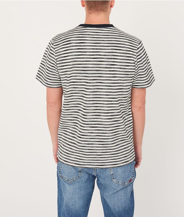 ERZO T-SHIRT, BLUE STRIPED