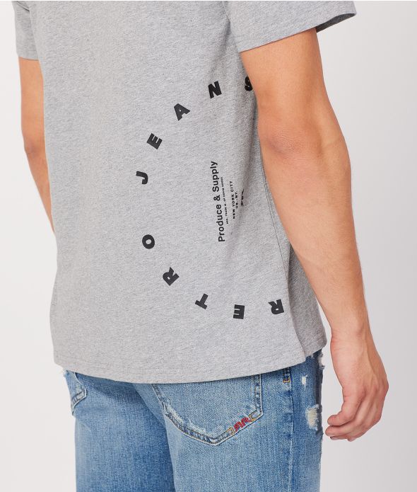 GREGORY T-SHIRT, GREY MELANGE