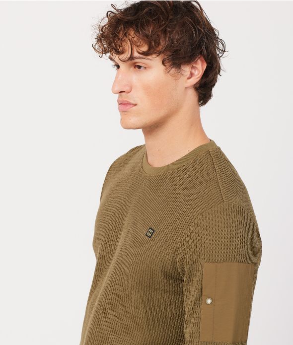 KANAN SWEATER, KHAKI