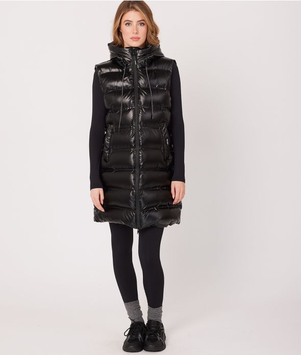DIANA VEST, BLACK