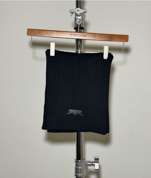 HAILEY SCARF SCARF, BLACK