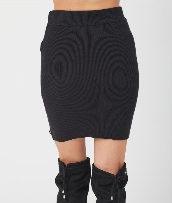 KISSA SKIRT, BLACK