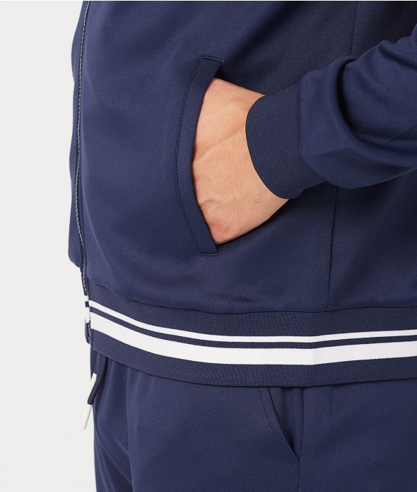 WILL ZIPUP JOGGING TOP, BLUE