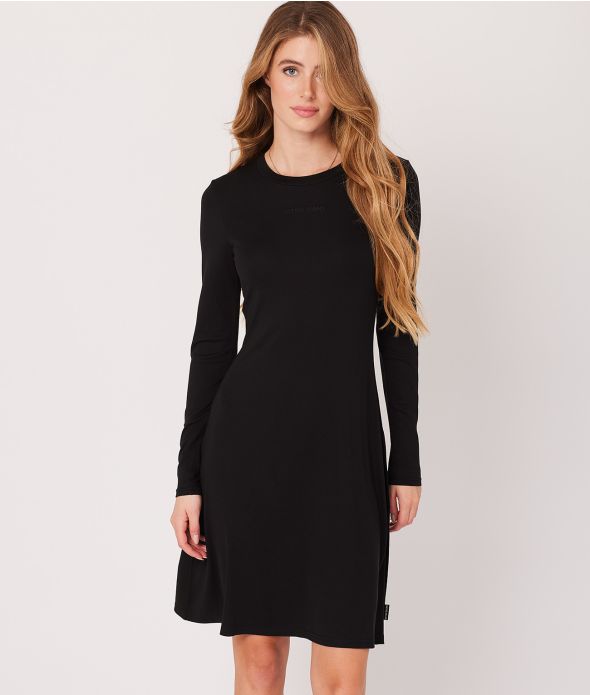 FRANCHESKA MINI DRESS, BLACK
