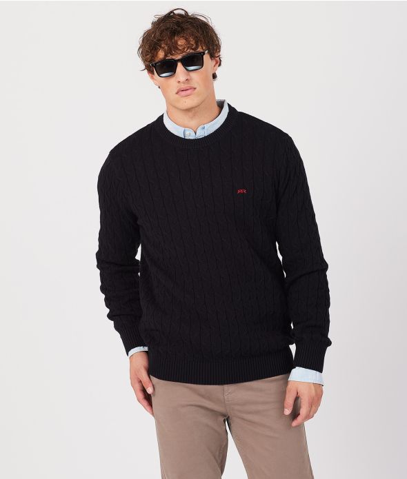RAFAEL SWEATER, BLACK