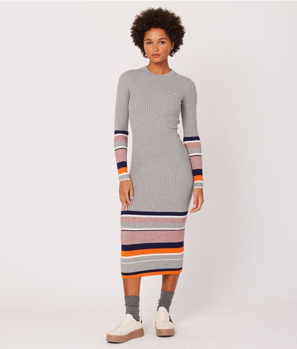 BRI DRESS, GREY