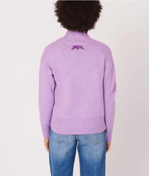 YAZLIN SWEATER, LILAC