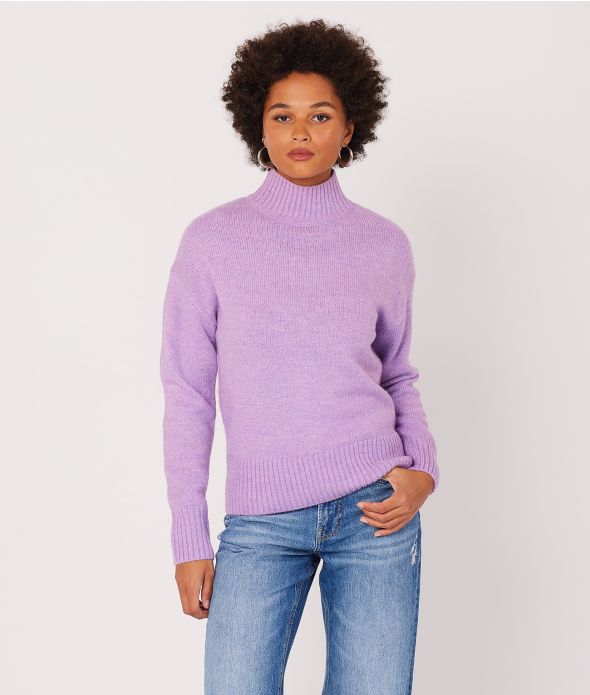 YAZLIN SWEATER, LILAC