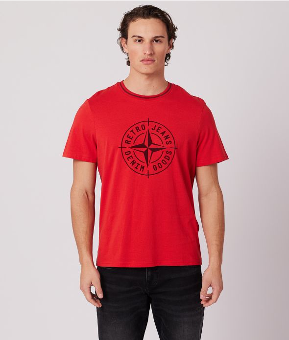 DENNIS T-SHIRT, RED