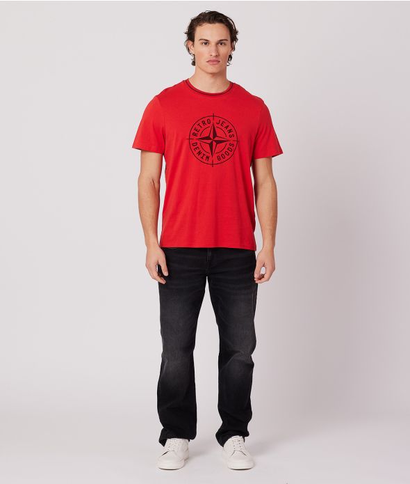 DENNIS T-SHIRT, RED