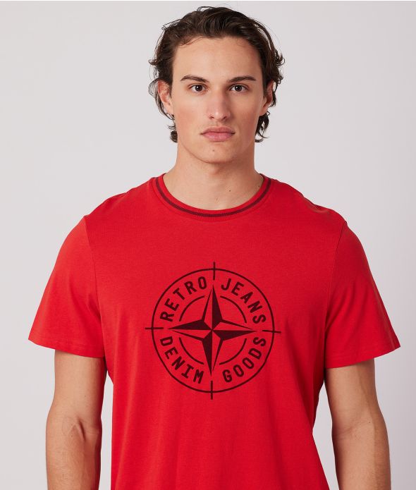 DENNIS T-SHIRT, RED