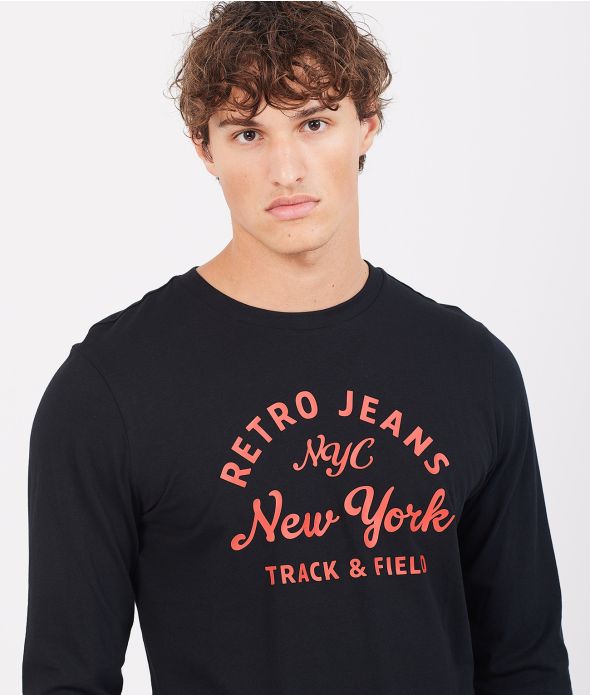 MARTIN L.S.TOP, BLACK