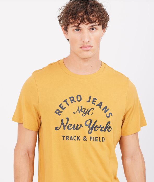 MARTIN T-SHIRT, MUSTARD
