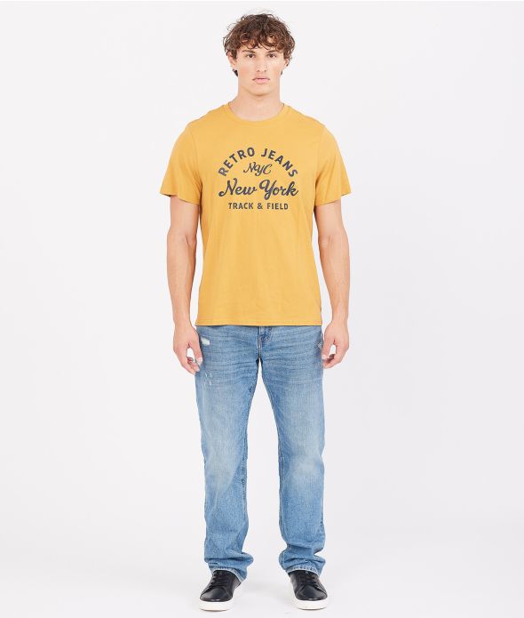 MARTIN T-SHIRT, MUSTARD