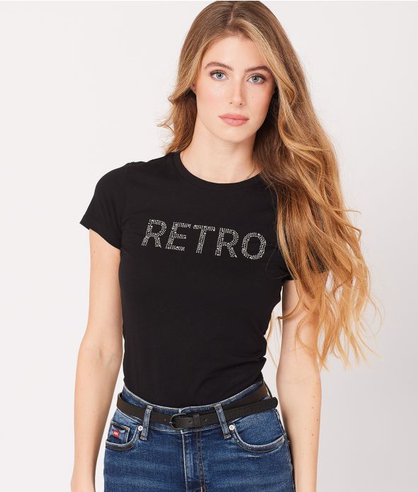 CHELSEA T-SHIRT, BLACK