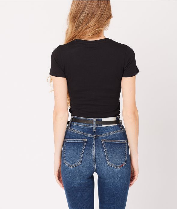 CHELSEA T-SHIRT, BLACK