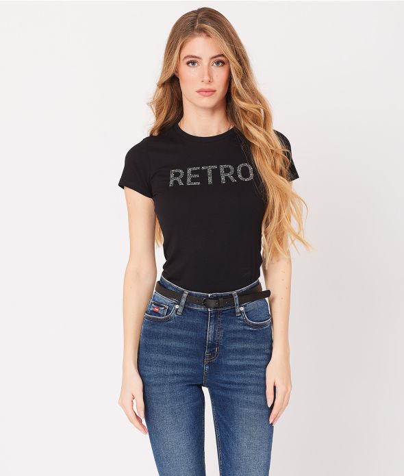 CHELSEA T-SHIRT, BLACK
