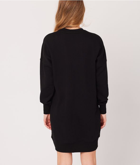 MILAGROS DRESS, BLACK