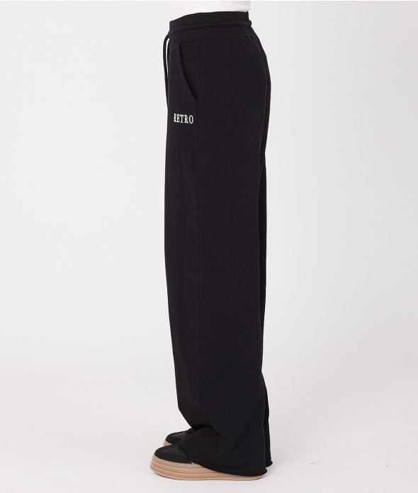 MILAGROS JOGGING BOTTOM, BLACK