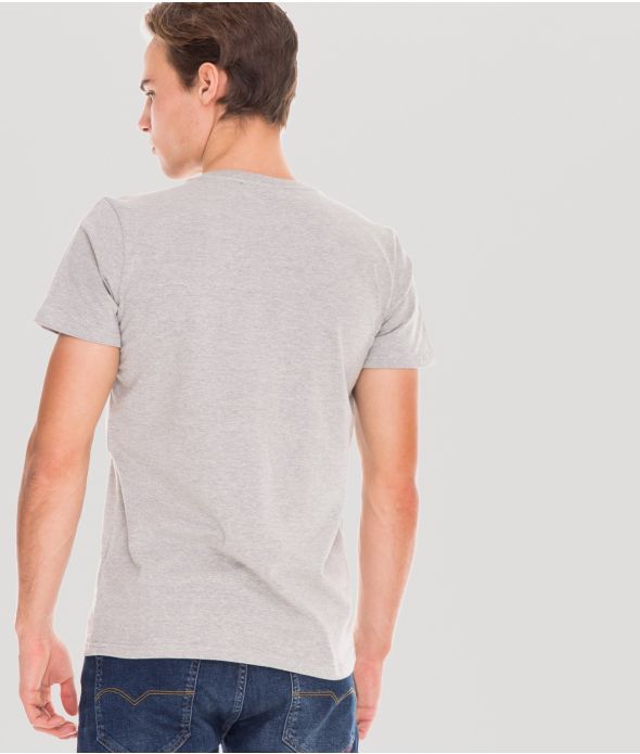 EDDIE T-SHIRT, GREY MELANGE