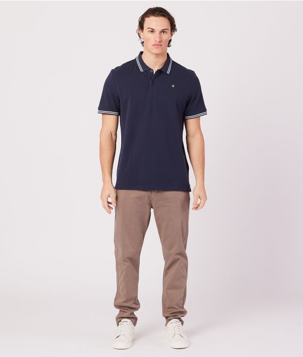 CLOVIS POLO, DARK BLUE