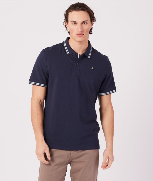 CLOVIS POLO, DARK BLUE