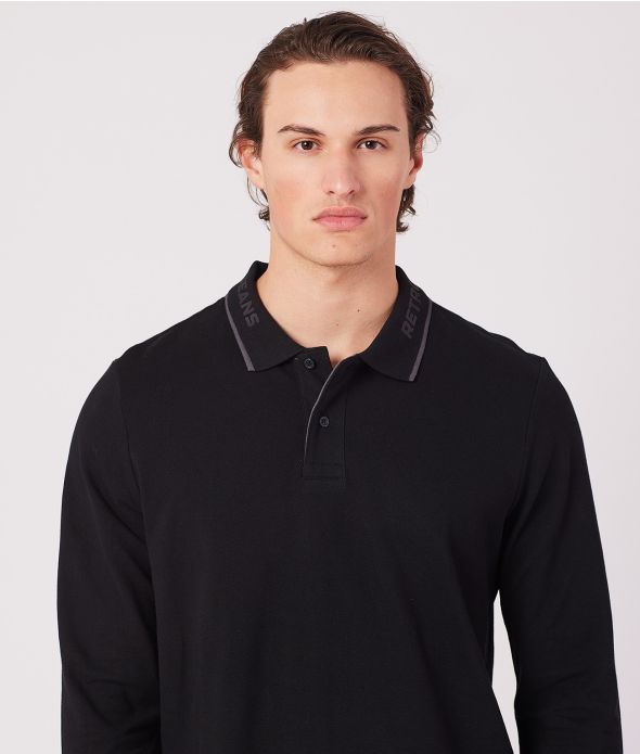 DEPA LONG POLO, BLACK