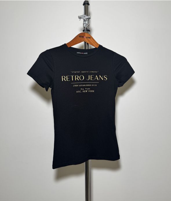 CHRISTINA T-SHIRT, BLACK