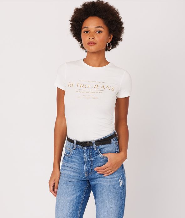 CHRISTINA T-SHIRT, OFFWHITE